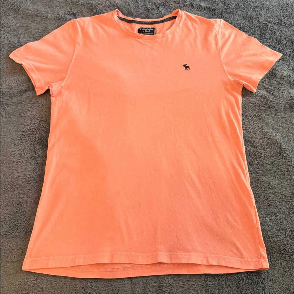 Mens Abercrombie & Fitch T Shirt Sz S Moose logo Trendy Preppy